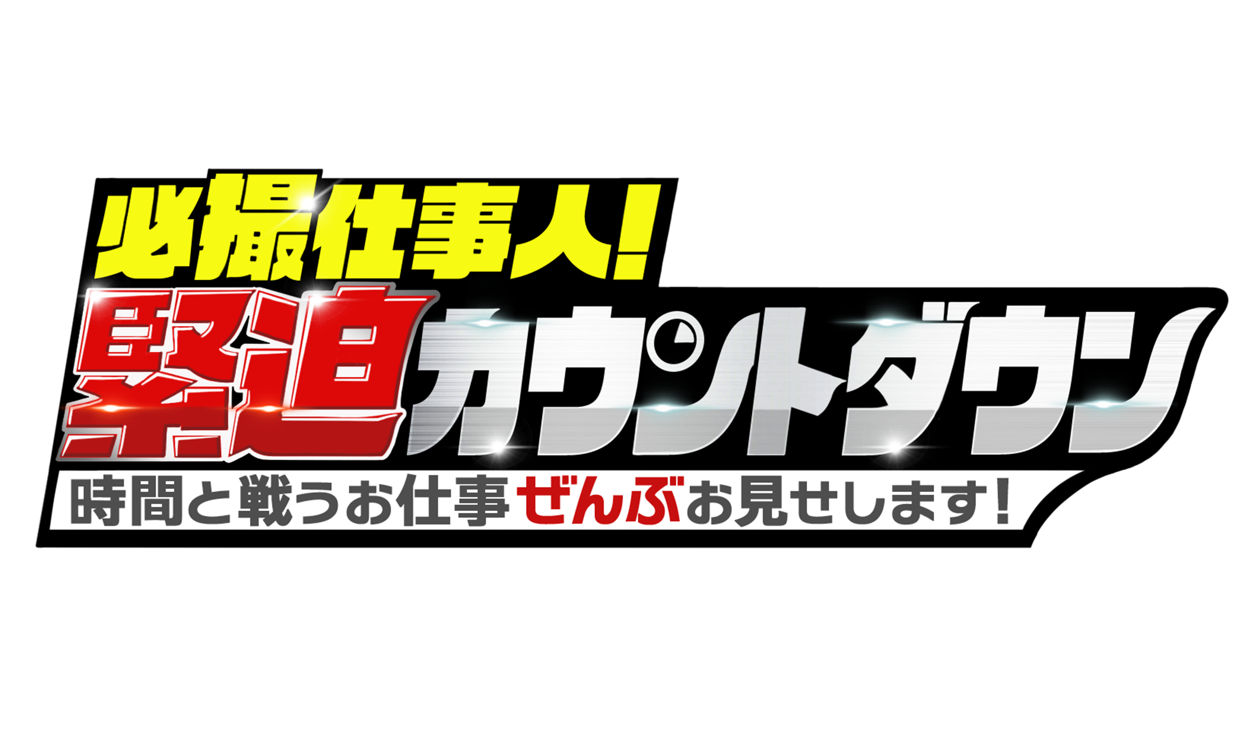 必撮仕事人!緊迫カウントダウン〜時間と戦うお仕事ぜんぶお見せします!〜